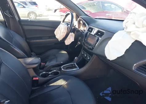 2012 Chrysler 200 Limited из США, поврежденный, VIN 1C3CCBCG5CN144907